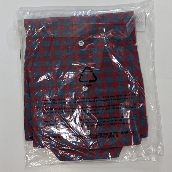 J Crew Organic Cotton Stretch Secret Wash Button Down in Seashore Red … - Picture 8 of 8